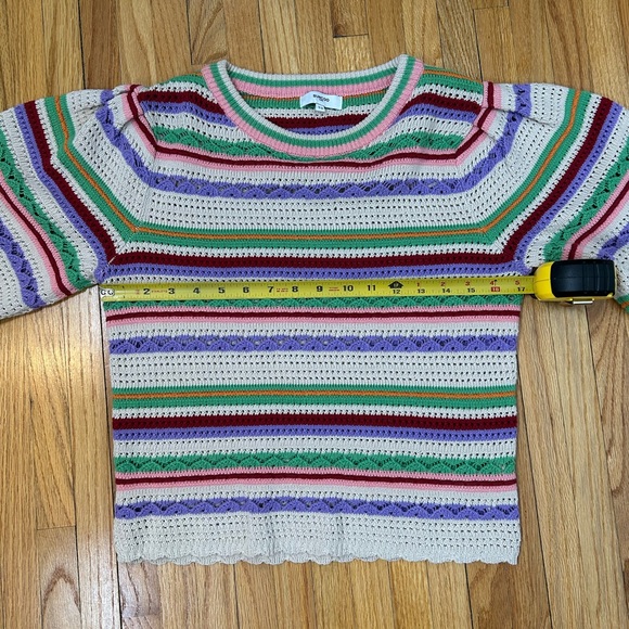 Suncoo Paris Colorful Striped Knit Sweater - Picture 9 of 11
